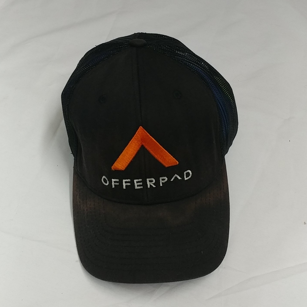 Offerpad black baseball cap w/ Triangle Logo